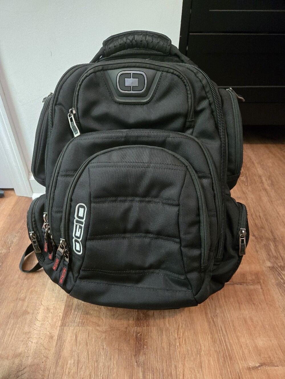 OGIO Black Tactical Laptop Backpack with Multiple Compartments